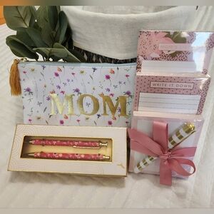 Mother's Day Bundle Notepads Pouch & Pen Set Gift